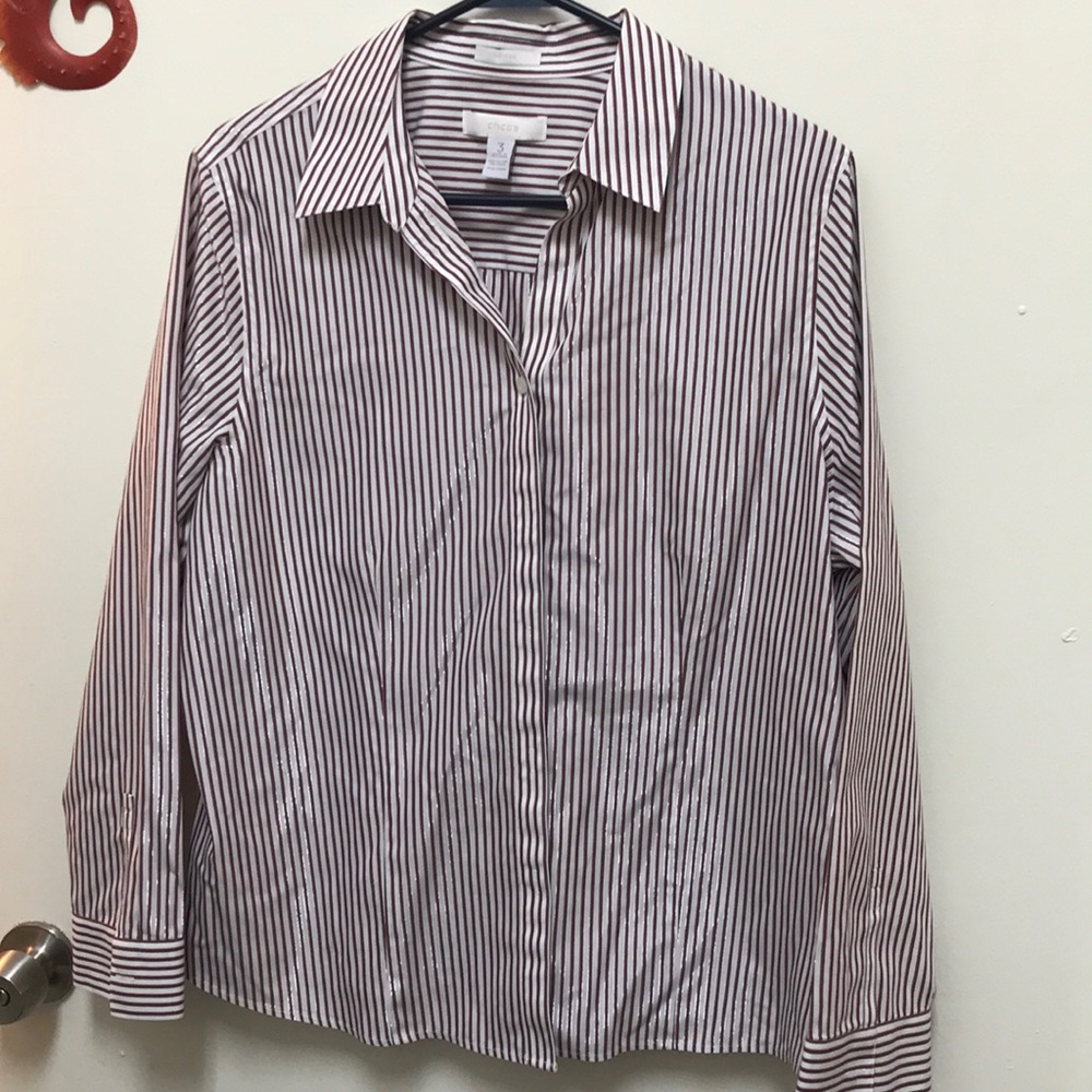 CHICO’S BLOUSE LONG SLEEVE